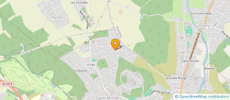 localisation de l'entreprise MONSIEUR BAIDI BISSIERE à EVREUX