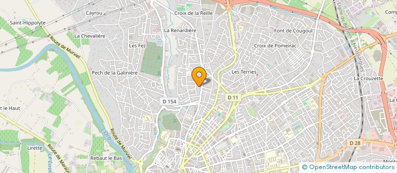 localisation de l'entreprise MONSIEUR BAIHAS JARJOUR  BEZIERS