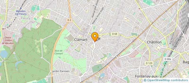 localisation de l'entreprise MONSIEUR BAILA NDIAYE à CLAMART