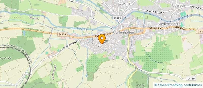 localisation de l'entreprise MONSIEUR BAILEY HOFFMANN  ILLKIRCH-GRAFFENSTADEN