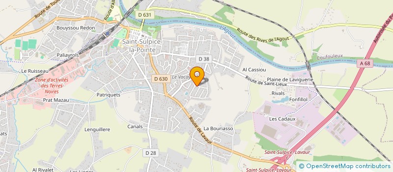 localisation de l'entreprise MONSIEUR BAINAIKOU TIMON  COUFOULEUX