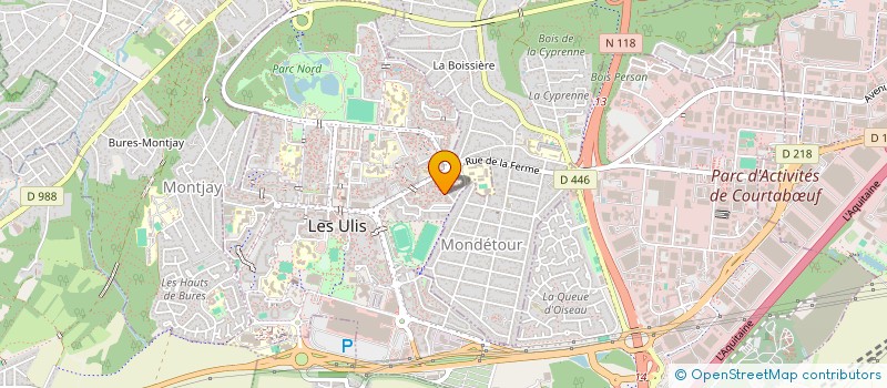 localisation de l'entreprise MONSIEUR BAIREM BEN BRAHIM à LES ULIS