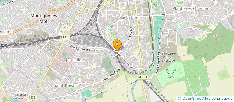 localisation de l'entreprise MONSIEUR BAJRAM BAJRAMAJ  METZ