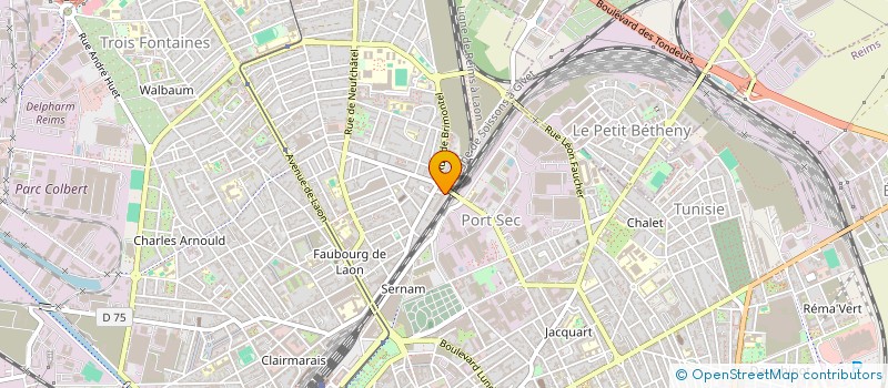 localisation de l'entreprise MONSIEUR BAJRAM GUTAJ  REIMS