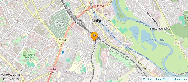 localisation de l'entreprise MONSIEUR BAJRAM JANUZI  JARVILLE-LA-MALGRANGE