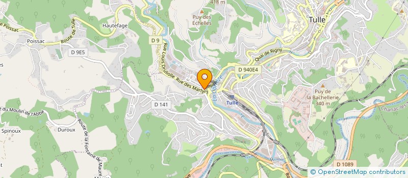 localisation de l'entreprise MONSIEUR BAJRAM RUSITI  POITIERS