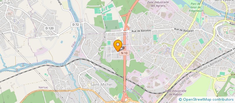 localisation de l'entreprise MONSIEUR BAJRAMO DIBRANI à ANGOULEME