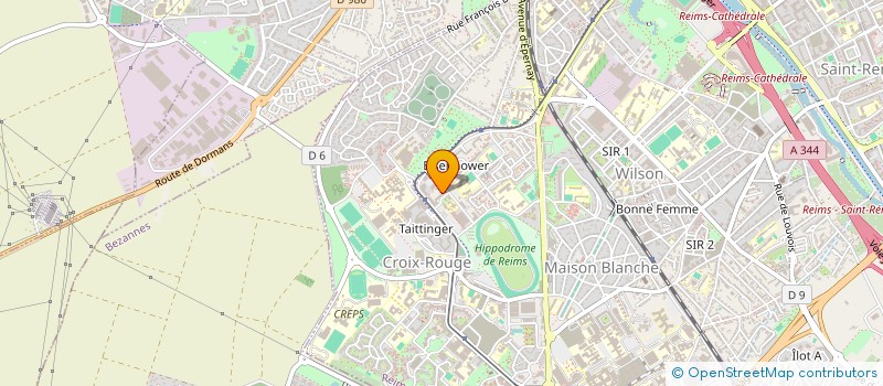 localisation de l'entreprise MONSIEUR BAJRO HALILOVIC  REIMS