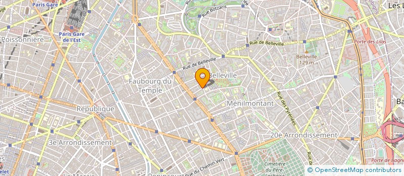 localisation de l'entreprise MONSIEUR BAKADY SOKHNA  PARIS 20