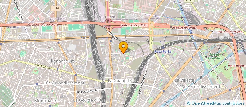 localisation de l'entreprise MONSIEUR BAKARI DIAGOURAGA  PARIS