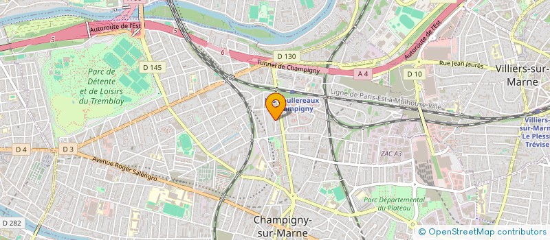 localisation de l'entreprise MONSIEUR BAKARI DJI  CHAMPIGNY-SUR-MARNE