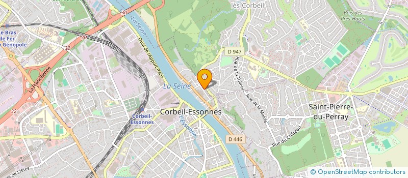 localisation de l'entreprise MONSIEUR BAKARI DRAME à CORBEIL-ESSONNES