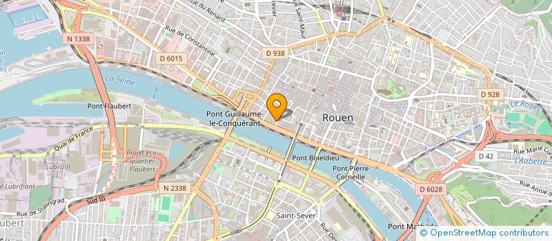 localisation de l'entreprise MONSIEUR BAKARY BALDE  ROUEN