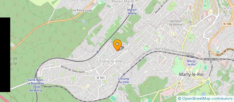 localisation de l'entreprise MONSIEUR BAKARY CAMARA  L'ETANG-LA-VILLE