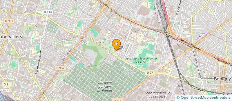 localisation de l'entreprise MONSIEUR BAKARY CISSE  PANTIN