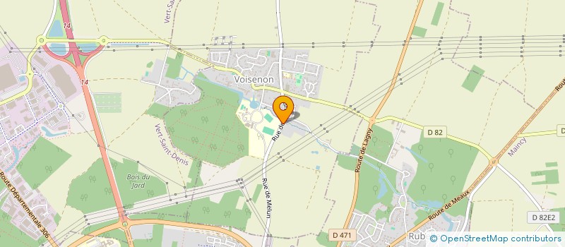 localisation de l'entreprise MONSIEUR BAKARY COULIBALY  SAINT-FARGEAU-PONTHIERRY