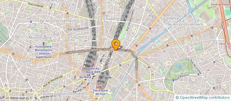 localisation de l'entreprise MONSIEUR BAKARY DAMPHA  PARIS