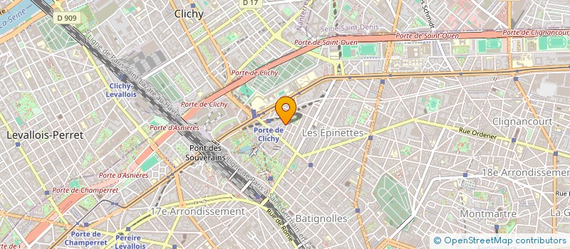 localisation de l'entreprise MONSIEUR BAKARY DEMBELE  PARIS