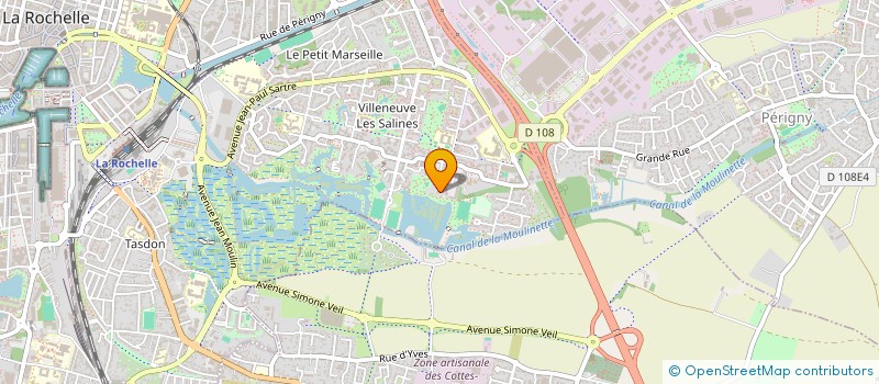 localisation de l'entreprise MONSIEUR BAKARY DIABY  LA ROCHELLE