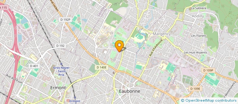 localisation de l'entreprise MONSIEUR BAKARY DIAKHATE à EAUBONNE