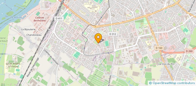 localisation de l'entreprise MONSIEUR BAKARY DIAKITE à ANGERS