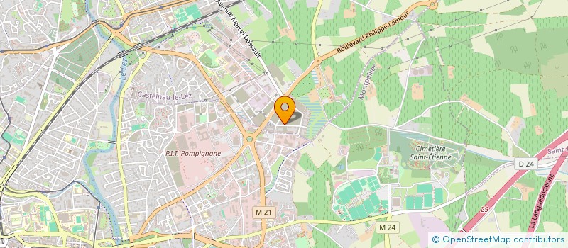 localisation de l'entreprise MONSIEUR BAKARY DIAWARA à CASTELNAU-LE-LEZ
