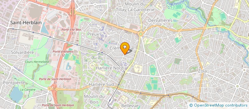 localisation de l'entreprise MONSIEUR BAKARY DOUCOURE  SAINT-HERBLAIN