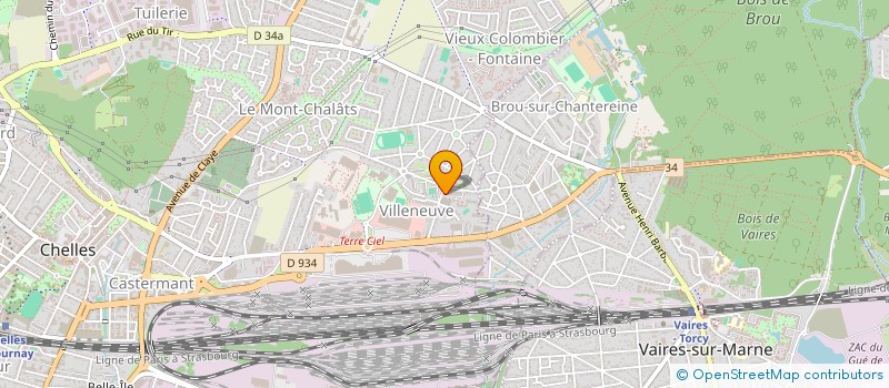 localisation de l'entreprise MONSIEUR BAKARY DOUMBIA  CHELLES