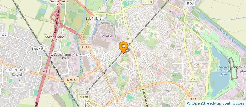 localisation de l'entreprise MONSIEUR BAKARY FOFANA  CHALON-SUR-SAONE