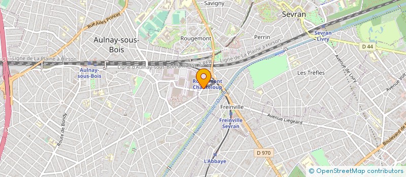 localisation de l'entreprise MONSIEUR BAKARY GORY à SEVRAN