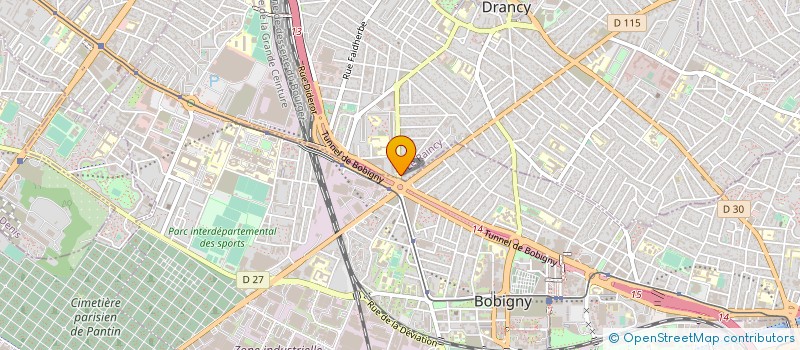 localisation de l'entreprise MONSIEUR BAKARY KEITA  VAUREAL