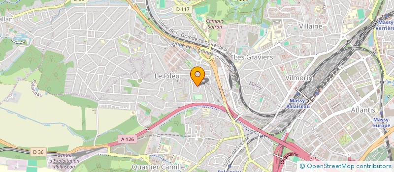 localisation de l'entreprise MONSIEUR BAKARY KONE  PALAISEAU