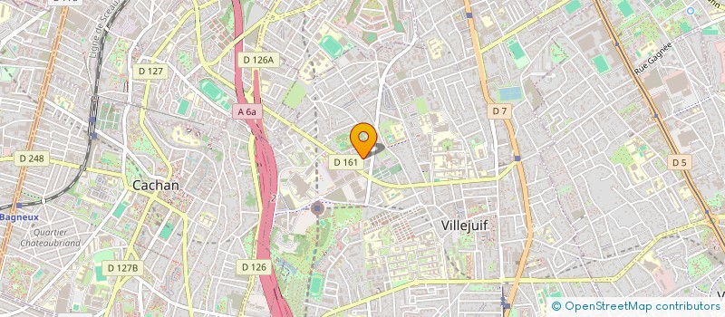 localisation de l'entreprise MONSIEUR BAKARY OUATTARA  VILLEJUIF