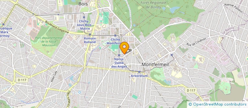 localisation de l'entreprise MONSIEUR BAKEBA GASSAMA  MONTFERMEIL