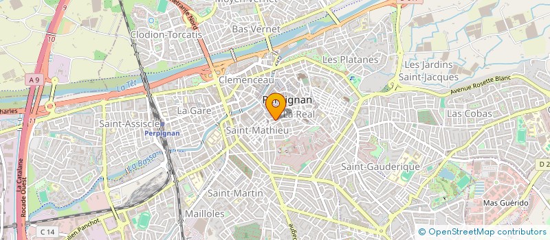 localisation de l'entreprise MONSIEUR BAKER BERKOUN  PERPIGNAN