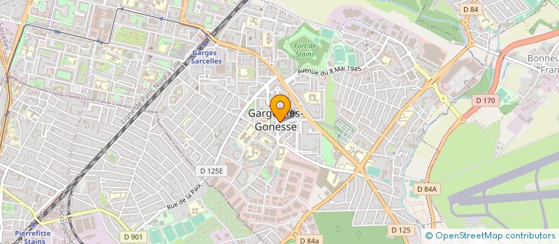 localisation de l'entreprise MONSIEUR BAKHTI CHOULI  GARGES-LES-GONESSE