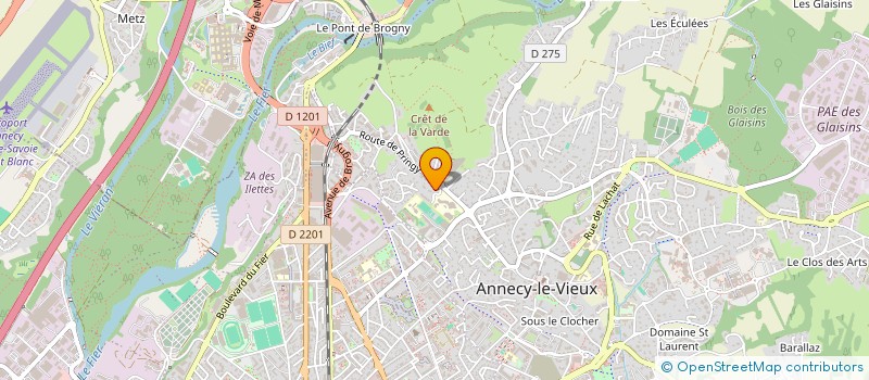 localisation de l'entreprise MONSIEUR BAKHTIAR ARAB  ANNECY