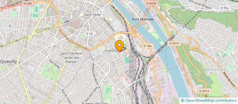 localisation de l'entreprise MONSIEUR BAKHTIAR MIAKHIL  ROUEN