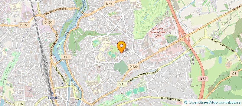 localisation de l'entreprise MONSIEUR BAKITZHAN BAIMASHEV  EPINAL