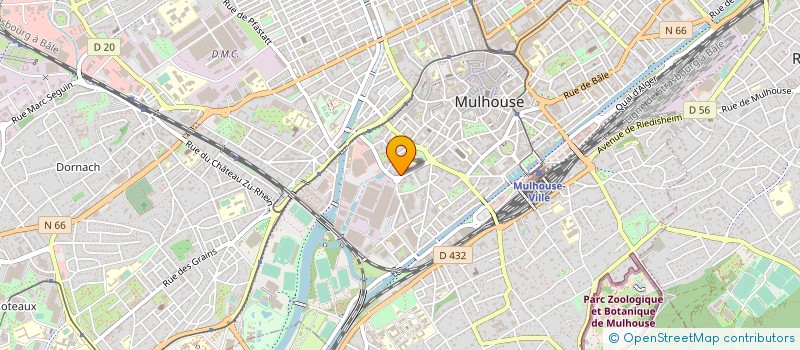 localisation de l'entreprise MONSIEUR BAKOUR KOBALIA  ILLZACH