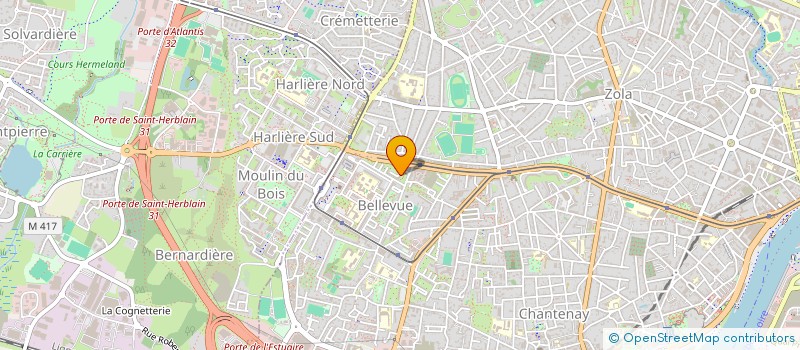 localisation de l'entreprise MONSIEUR BAKOUTOUBO SACKO à NANTES