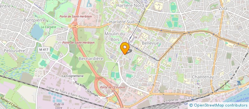 localisation de l'entreprise MONSIEUR BAKRI MOHAMMED à NANTES