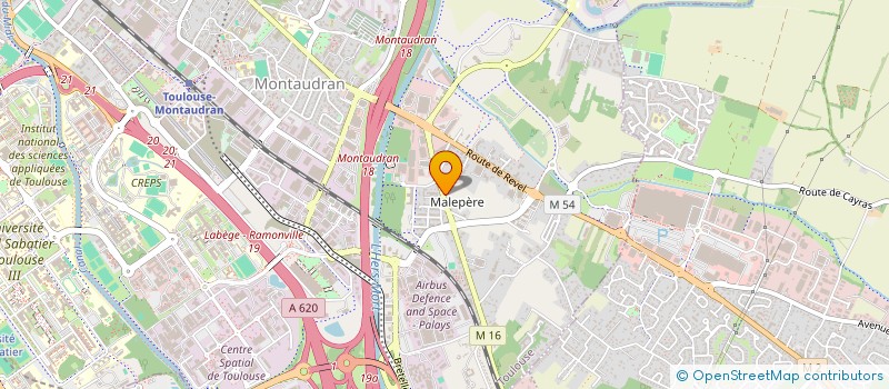 localisation de l'entreprise MONSIEUR BAKRI MUSSA JOMLA  TOULOUSE