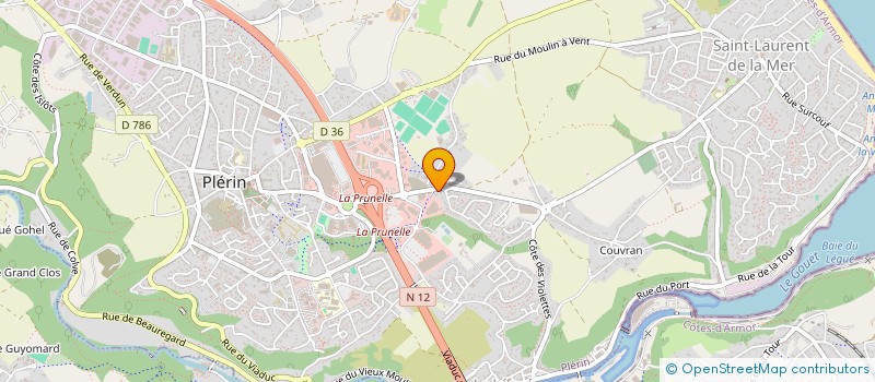 localisation de l'entreprise MONSIEUR BAKRY TIMERA  PLERIN