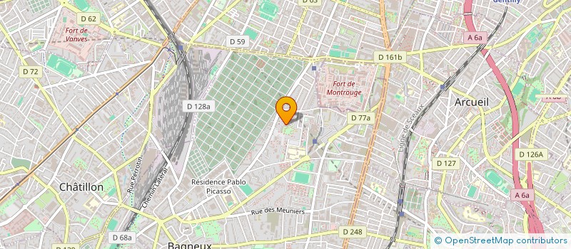 localisation de l'entreprise MONSIEUR BAKTASH FEDAI à BAGNEUX