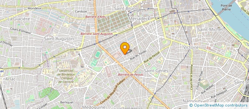 localisation de l'entreprise MONSIEUR BALA BARADJI  BORDEAUX