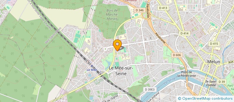 localisation de l'entreprise MONSIEUR BALACHANDIRANE COGOULANE  LE MEE-SUR-SEINE