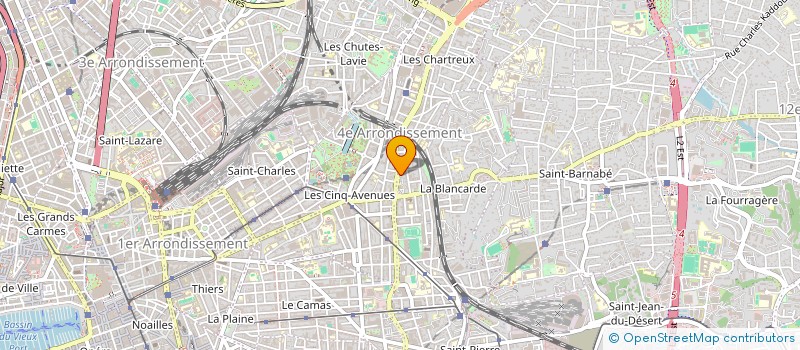 localisation de l'entreprise MONSIEUR BALAMINE GASSAMA à MARSEILLE