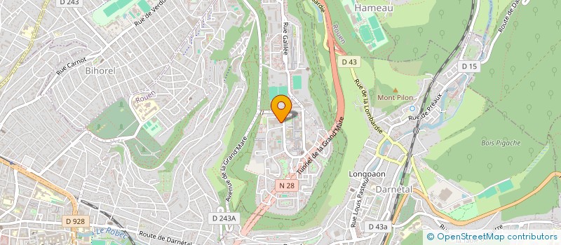 localisation de l'entreprise MONSIEUR BALAMINE MALO  ROUEN