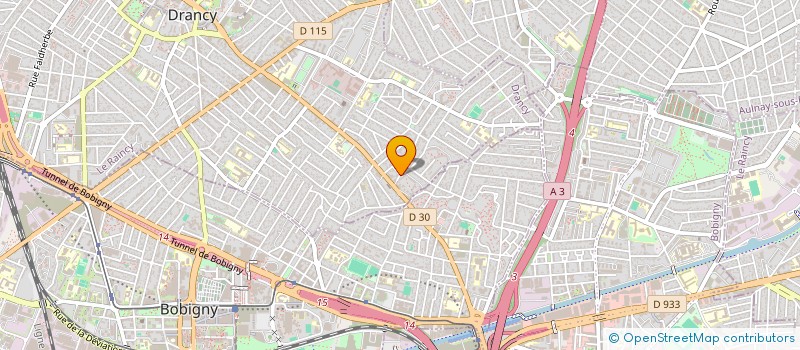 localisation de l'entreprise MONSIEUR BALARAM RAJ  DRANCY